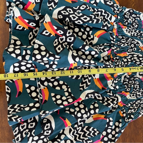 Farm Rio Ruffled Toucan Skirt - Picture 3 of 6